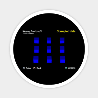 Memory Card Corrupted Data Magnet